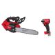 Milwaukee M18 FUEL 14 in. 18V Brushless Cordless Battery Powered Top Handle Chainsaw w/ M18 FUEL 1/4 in. Hex Impact Dr