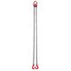 SKYSHALO Chain Sling, Alloy Steel Lifting Sling with Hooks, Adjustable Engine Chain Hoist Lifts for Security Towing 2025 Update