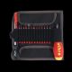Wiha Insulated TorqueVario-S (18-62 in./lbs.) and SlimLine Blade Set (16-Piece)