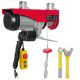 Oerbin Electric Hoist, 1320 lbs Lifting Capacity, 1150-Watt Steel Wire Winch with 14ft. Wired Remote Control,40ft. Single Cable