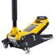 SKYSHALO Low Profile Floor Jack 2 Ton (4400 lbs. ), Yellow, Heavy Duty Aluminum Hydraulic Racing Floor Jack, Hydraulic Car Jack