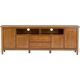 Simpli Home - Warm Shaker TV Cabinet for Most TVs Up to 80