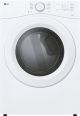 LG - 7.4 Cu. Ft. Ultra Large Stackable Smart Electric Dryer with AI Sensor Dry and LoDecibel Quiet Operation - White