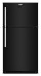 Maytag - 21 Cu. Ft. Top-Freezer Refrigerator with Garage Mode - Black