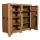 Knaack 60 in. W x 30 in. L x 60 in. H, Steel Jobsite Storage Cage Cabinet with Lock