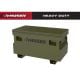 Husky 48 in. W x 24 in. D x 27.6 in. H Matte Army Green Steel Jobsite Box