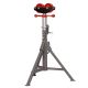 Jet Folding Pipe Jack Stand w/ Steel Rollers