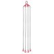 SKYSHALO 3/8 in. x 10 ft. Chain Sling with 4-Leg Grab Hooks, Heavy Duty G80 Alloy Steel, 22900 lbs. Capacity, 2025 Update