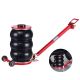 SKYSHALO Triple Bag Air Jack (Six Pipes), Lifts Up to 18.3 in. /464 mm, Fast Lifting with Handle, 5 Ton/11023 lbs., 2025 Update