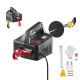 SKYSHALO 1500-Watt Portable Winch, 2-in-1 Electric Hoist Winch, 1100 lbs. Capacity, 25 ft. Lift Height, Manual/Wireless Control