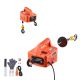SKYSHALO 3-in-1 Electric Hoist Winch 1500-Watt Portable Winch, 1550 lbs. Capacity, 25 ft. Lift Height, 16.4 ft. /min, 2025 Update