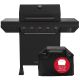 Nexgrill 5 Burner Liquid Propane Gas Grill with Side Burner in Black with PVC Cover Bundle