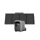 EcoFlow 3600-Watt Delta 3 Ultra Plus with 400W Solar Panel, 3072Wh Capacity, Push-Button Start Battery Generator LFP