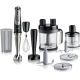 Braun - MultiQuick 9 1200W 3-Speed Hand Blender with Electric Handheld Mixer, Food Processor & Food Chopper - Black