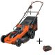 BLACK+DECKER 40V MAX 20 in. Battery Powered Walk Behind Push Lawn Mower with (3) 2Ah Batteries and Charger CM2043CLBX2040