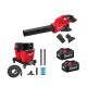 Milwaukee M18 FUEL Dual Battery 145 MPH 600 CFM 18V Cordless Blower w/9 Gal. Cordless Wet/Dry Shop Vacuum, (2) 6.0 Ah Batteries 2824-20-0920-20-48-11-1862