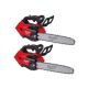 Milwaukee M18 FUEL 14 in. 18-Volt Lithium-Ion Brushless Cordless Battery Top Handle Chainsaw (Tool Only) (2-Tool) 2826-20T-2826-20T