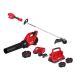 Milwaukee M18 FUEL 18V 16 in. Brushless Cordless Straight Shaft String Trimmer w/ Blower Kit, (2) 12.0 AH FORGE Battery, Charger 3046-20-3017-21HD-48-59-1842F