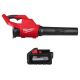 Milwaukee M18 Brushless120 MPH 450 CFM 18V Cordless Handheld Battery Leaf Blower w/ M18 Lithium-Ion High Output 6.0 Ah Battery 3044-20-48-11-1865