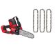 Milwaukee M18 FUEL 18V Lithium-Ion Brushless Battery 8 in. HATCHET Mini Pruning Saw (Tool Only) w/ 8 in. Chainsaw Chain (3 Pack) 3004-20-49-16-2817