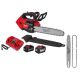 Milwaukee M18 FUEL 14 in. Battery Top Handle Chainsaw Kit w/ 8.0 Ah, 12 Ah Battery & Rapid Charger, 14 in. Bar & Chain Combo 2826-22T-49-16-2820