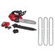 Milwaukee M18 FUEL 14 in. Battery Top Handle Chainsaw Kit w/ 8.0 Ah Battery & Rapid Charger, 14 in. Chainsaw Chain (3 Pack) 2826-21T-49-16-2819