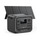 BLUETTI 2400W Output 3014Wh Power Station LiFePO4 Battery Generator with 350W Solar Panel for Home Backup and RVs EL300+350PV-THDUS