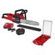 Milwaukee M18 FUEL 16 in. 18V Lithium-Ion Brushless Battery Chainsaw Kit with PACKOUT Chain Sharpening Kit 2727-21HD-49-16-2880