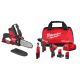 Milwaukee M12 FUEL 6 in. 12V Lithium-Ion Brushless Electric Cordless Battery Mini Chainsaw HATCHET w/ M12 FUEL 3-Tool Kit 2527-20-3424-23