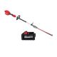 Milwaukee M18 FUEL 18V 20 in. Brushless Cordless Battery Powered Short Pole Hedge Trimmer (Tool-Only), M18 HO 6.0 Ah Battery 3043-20-48-11-1865