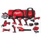 Milwaukee M18 18-Volt Lithium-Ion Cordless Combo Kit (9-Tool) with (2) Batteries and Charger 3692-29