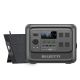 BLUETTI 1800W Continuous/3600W Peak Output 1024Wh Push Button Start Portable Power Station with 200W Solar Panel EL100V2+200PV-THDUS