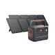 Jackery 2400W/4800W Push Button Start Solar Generator HomePower 2000 Plus V2 with 2-Pieces 100wair Solar Panels HP2000Plusv2+100Wairx2