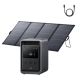 Anker Solix S2000 Solar Generator w/ 400-Watt Bifacial Solar Panel 1,500-Watt/2,010Wh Home Battery Generator Push Button Start SOLIX-S2 & AS340