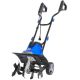 BILT HARD 14 in. 10 Amp Electric Garden Tiller Cultivator with Foldable Handle and Adjustable Wheels TOA-0453-HD