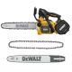 DEWALT FLEXVOLT 60V MAX 14 in. Brushless Cordless Battery Powered Top Handle Chainsaw (Tool Only) with Replacement Chain, Bar DCCS674BWT14B14