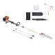SKONYON 43CC Gas Pole Saw with 12 in Cutting Bar, Cordless Tree Trimmer Rotatable Head, 7.1 to 12 ft Extendable Chainsaw HD015SKSS189