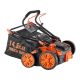 SKONYON 2-in-1 Electric Dethatcher Scarifier 16 in 15A Corded Lawn Dethatcher 14.5 Gal Bag 5-Depth Adjust Walk-Behind for Yard HD114SKHY1372