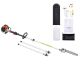 SKONYON Gas Pole Saw 25cc 2-Cycle with 12 in Bar 23 fl.oz Fuel Tank 7-12 ft Extendable Tree Trimmer Chainsaw HD114SKHY1419