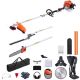 SKONYON 63cc 5-in-1 Gas Hedge Trimmer, Handheld 2-Cycle Trimmer with Pole Saw, Brush Cutter and String Trimmer HD015SKSS280-2