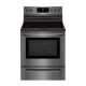 Frigidaire - 5.3 Cu. Ft. Self-Cleaning Freestanding Electric Range - Black Stainless Steel