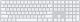 Magic Keyboard with Touch ID and Numeric Keypad for Mac models with Apple silicon (USB-C) - White Keys