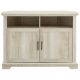 Walker Edison - Corner TV Stand for Most TVs Up to 50