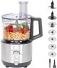 GE - 12-Cup Food Processor w/ Accessories (Stainless Steel)