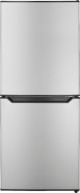 Insigniaâ„¢ - 4.9 Cu. Ft. Mini Fridge w/ Bottom Freezer - Stainless steel