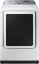 Samsung - 7.4 cu. ft. Smart Electric Dryer w/ Steam Sanitize+ - White