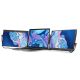 SideTrak Swivel Triple Portable 12.5in. Monitor 2-Pack - Black