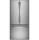 GE 24.7 Cu. Ft. French Door Refrigerator - Fingerprint Resistant - Stainless Steel