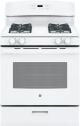GE - 4.8 Cu.-ft Freestanding Gas Range - White - JGBS60DEKWW