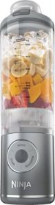 Ninja - Blast™ Max 22oz Portable Blender - Platinum Silver